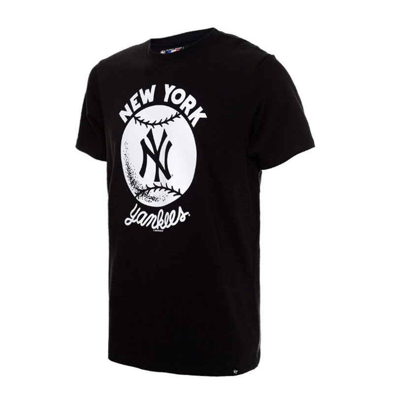 ヤンキース Tシャツ ’47 グローバルアーティスト ノスタルジアT ブラック